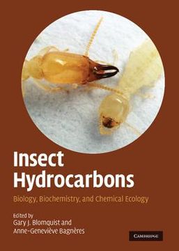 portada Insect Hydrocarbons Hardback (en Inglés)