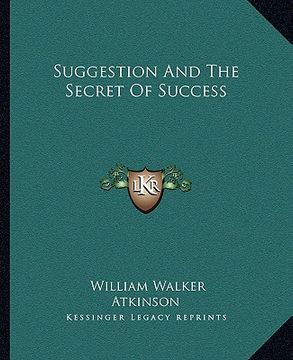 portada suggestion and the secret of success (en Inglés)