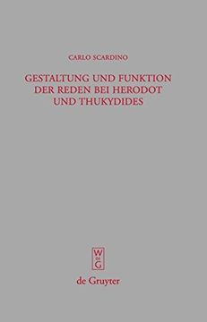 portada Gestaltung und Funktion der Reden bei Herodot und Thukydides (Beitrage Zur Altertumskunde) (German Edition)