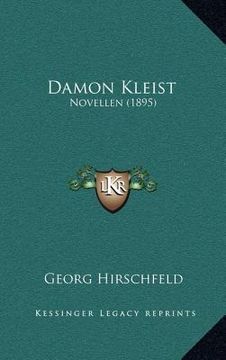 portada Damon Kleist: Novellen (1895) (en Alemán)