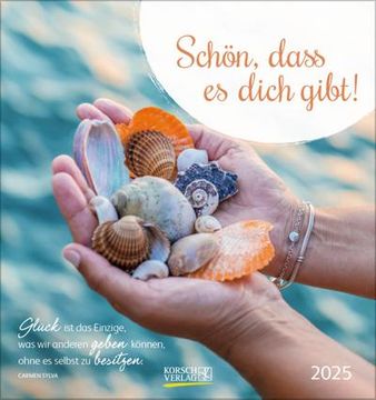 portada Schön, Dass es Dich Gibt! 2025: Aufstellbarer Postkartenkalender