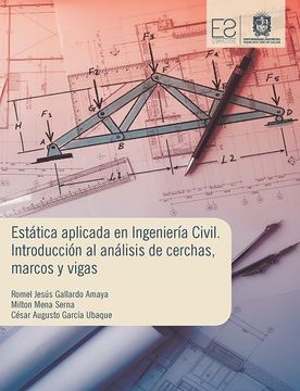 portada Estática aplicada en ingeniería civil Introducción al análisis de cerchas marcos y vigas (in Spanish)