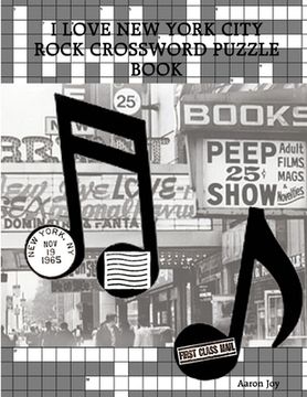 portada I Love New York City Rock Crossword Puzzle Book