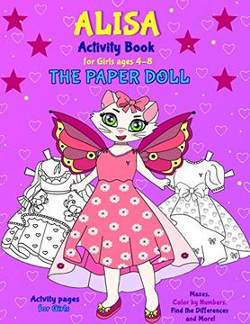 portada Alisa the Paper Doll: Alisa Book for Girls Ages 4-8 (en Inglés)
