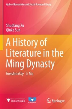 portada A History of Literature in the Ming Dynasty (in English)