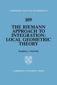 portada The Riemann Approach to Integration: Local Geometric Theory (Cambridge Tracts in Mathematics) (en Inglés)