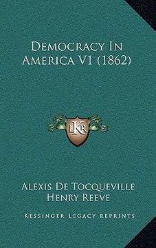 portada democracy in america v1 (1862) (in English)
