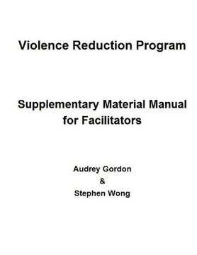 portada Violence Reduction Program - Supplementary Manual (in English)