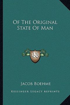 portada of the original state of man (en Inglés)