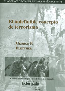portada El Indefinible Concepto de Terrorismo (in Spanish)