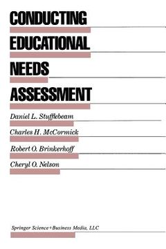 portada conducting educational needs assessments (en Inglés)