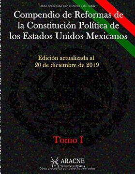 portada Compendio de Reformas de la Constitución Política de los Estados Unidos Mexicanos 1917-2020: Tomo i (Acervos Jurídicos)