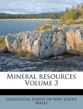 portada mineral resources volume 3 (en Inglés)