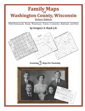 portada Family Maps of Washington County, Wisconsin (in English)