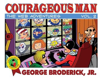 portada Courageous Man: The Web Adventures, vol. 2 