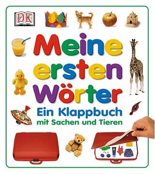 portada Meine Ersten Wörter. Ein Klappbuch mit Sachen und Tieren (en Alemán)