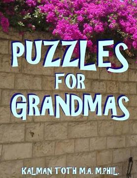 portada Puzzles for Grandmas: 111 Large Print Word Search Puzzles (en Inglés)