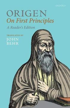 portada Origen: On First Principles (Oxford Early Christian Texts) 