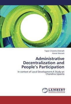 portada Administrative Decentralization and People's Participation