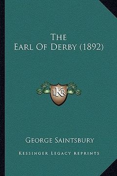 portada the earl of derby (1892) (en Inglés)