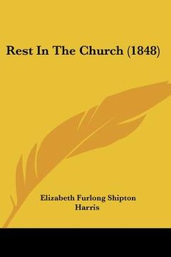 portada rest in the church (1848) (in English)