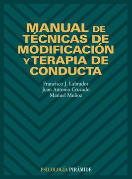 portada Manual de Tecnicas de Modificacion y Terapia de Conducta