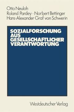 portada Sozialforschung Aus Gesellschaftlicher Verantwortung: Entstehungs- Und Leistungsgeschichte Der Sozialforschungsstelle Dortmund (en Alemán)