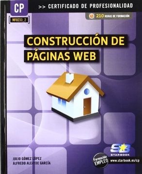 portada Construcción de Páginas web (Mf0950_2) (Certific. Profesionalidad)