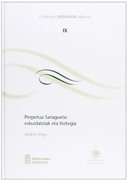 portada Perpetua Saragueta: eskuidatziak eta hiztegia (Mendaur)