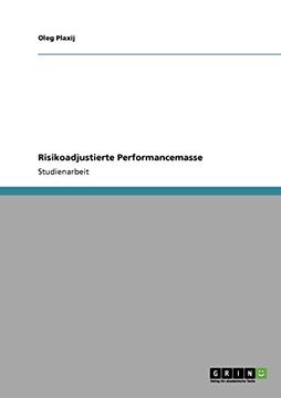portada Risikoadjustierte Performancemasse (German Edition)