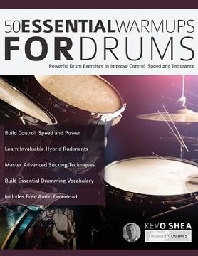 portada 50 Essential Warm-ups for Drums (in English)