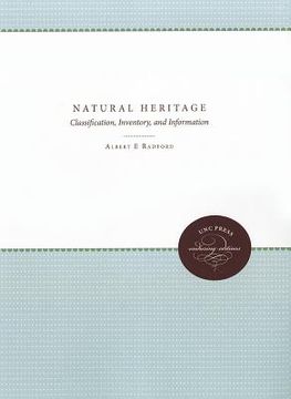 portada natural heritage: classification, inventory, and information (en Inglés)