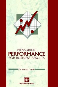 portada measuring performance for business results (en Inglés)