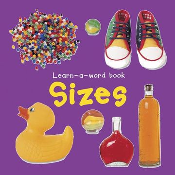 portada Learn-a-word Book: Sizes