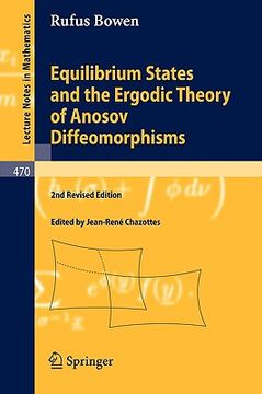 portada Equilibrium States and the Ergodic Theory of Anosov Diffeomorphisms (en Inglés)