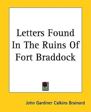 portada letters found in the ruins of fort braddock (in English)