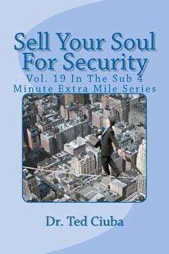 portada sell your soul for security