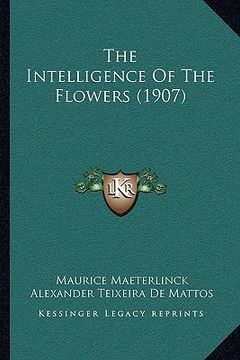 portada the intelligence of the flowers (1907)