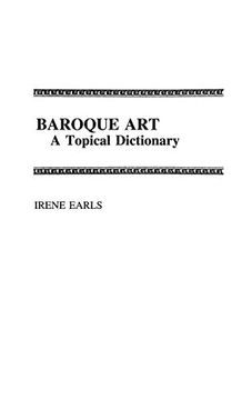 portada Baroque Art: A Topical Dictionary 