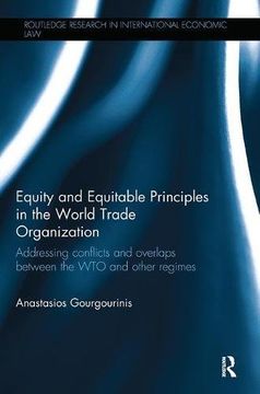 portada Equity and Equitable Principles in the World Trade Organization: Addressing Conflicts and Overlaps Between the wto and Other Regimes (Routledge Research in International Economic Law) (in English)