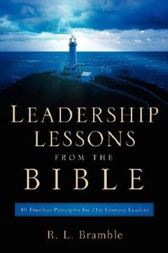 portada leadership lessons from the bible (en Inglés)