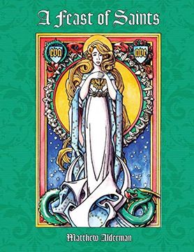 portada A Feast of Saints Coloring Book (en Inglés)
