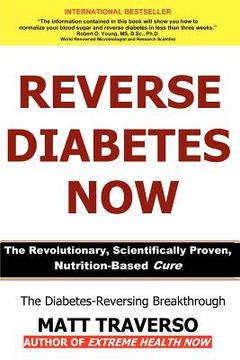 portada reverse diabetes now (en Inglés)
