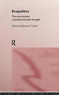 portada ecopolitics: the environment in poststructuralist thought (in English)