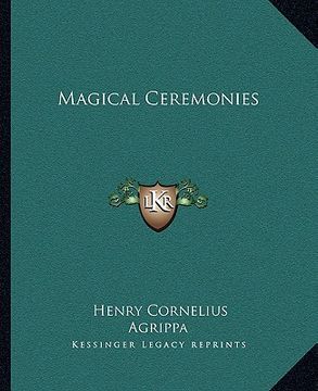 portada magical ceremonies (en Inglés)