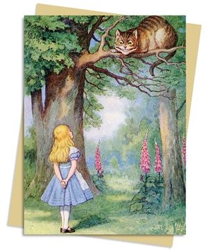portada John Tenniel: Alice and the Cheshire cat Greeting Card Pack (en Inglés)