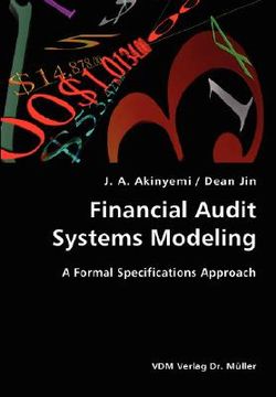 portada financial audit systems modeling- a formal specifications approach (en Inglés)