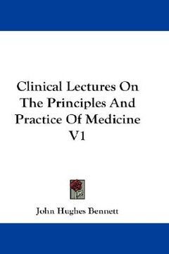 portada clinical lectures on the principles and practice of medicine v1