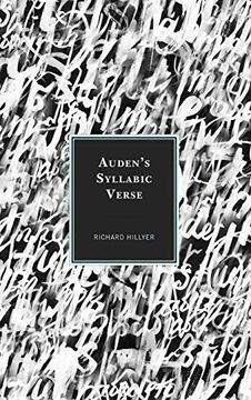 portada Auden's Syllabic Verse (en Inglés)
