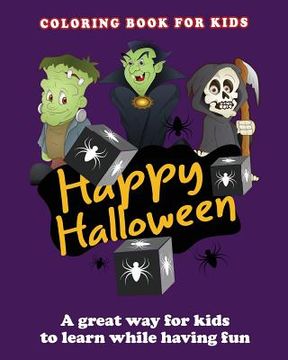 portada HAPPY HALLOWEEN Coloring Book: halloween coloring books for kids
